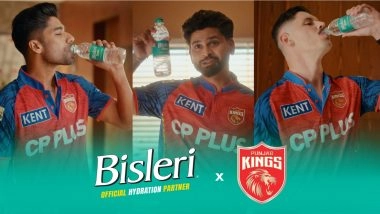 Business News | 'Maine Crack Kar Liya': Bisleri Cracks the Hydration Strategy with Punjab Kings