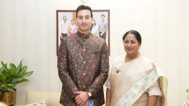 Entertainment News | Rishab Rikhiram Sharma Meets Delhi CM Rekha Gupta Ahead of India Tour Finale