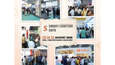 Business News | Top Lighting Brands Return to the Exhibition Floor After a Long Time at the Smart Lighting Expo in Greater Noida