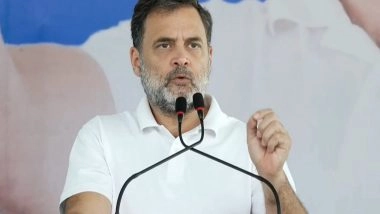 India News | Tamil Nadu: Rahul Gandhi to Campaign in Thuraiyur; Nine Secular Alliance Candidates to Participate