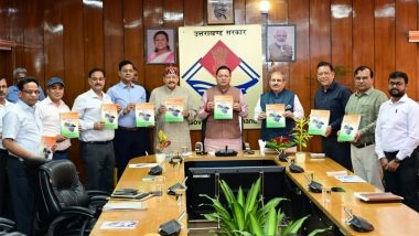 India News | CM Dhami Unveils 5-Year PWD Master Plan Booklet for Uttarakhand Development