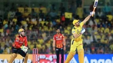 Sports News | IPL: MS Dhoni Hits Nets Ahead of SRH Clash