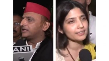 India News | Akhilesh, Dimple Yadav Reiterate Support for Women Reservation, Says Govt Erred on Census, Delimitation