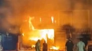 India News | Massive Fire Breaks out at Paint Shop in Udaipur, No Casualties Reported