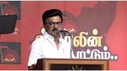 India News | Tamil Nadu CM MK Stalin Lauds Unity of Opposition Against Delimitation Bill