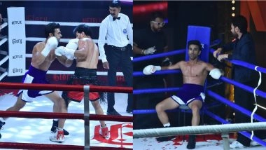 Entertainment News | Pulkit Samrat Enters the Ring, Actor Faces Pro Boxer Neeraj Goyat at 'Glory' Trailer Launch