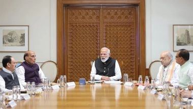 India News | PM Modi to Chair CCS Meeting at 11:30 Am Today in National Capital