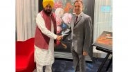 India News | Punjab CM Bhagwant Mann Begins His Visit to Netherlands