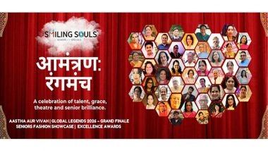 Business News | Aamantran Rangmanch 2026 by The Smiling Souls Ignites a National Movement Celebrating Senior Talent, Theatre, and Transformation