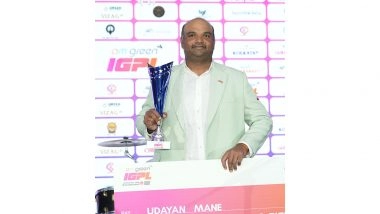 Sports News | Udayan Mane's Momentum Fetches Him Maiden IGPL Win by 7 Shots in Joburg