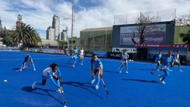 Sports News | Indian Women's Hockey Team Secures Comeback Win Against Argentina