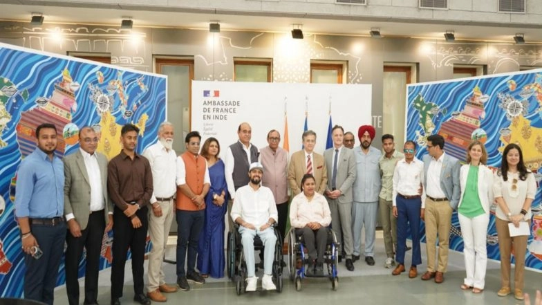 Sports News | Launch of 'Para Élan': India-France Collaboration for Inclusive Education and Para Sports