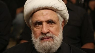 World News | Hezbollah Chief Naim Qassem Sets Ceasefire Terms, Says Truce Must Be Mutual, Warns of Response to 'violations'