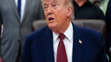 World News | No Fresh Comment from Trump on Hormuz Closure; Holds Talks with Top Officials, then Heads to Golf