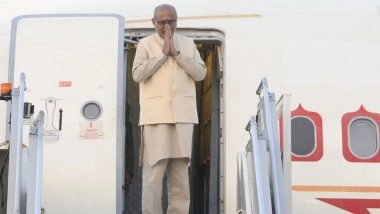 World News | Vice President C P Radhakrishnan Departs for His First Bilateral Visit to Sri Lanka