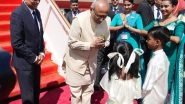 World News | Vice President CP Radhakrishnan Arrives in Sri Lanka on First Foreign Visit Since Assuming Office