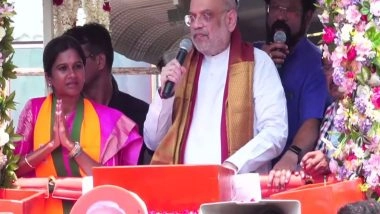 India News | We Will Do Justice to TN and India's Women, Defeat Congress-DMK: Amit Shah Slams DMK over Corruption, Nepotism
