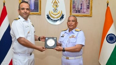 World News | Indian Ocean Ship SAGAR Departs Phuket, Sails to Jakarta After Thailand Port Call