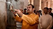 India News | Gujarat: Gautam Adani Offers Prayers at Taranga Jain Temple on Akshaya Tritiya