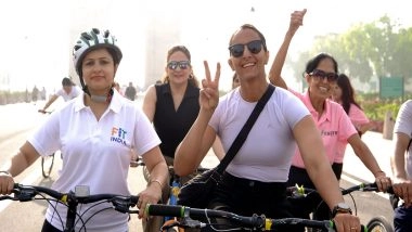 Sports News | Geeta Phogat, Saweety Boora Join Fit India Sundays on Cycle Women's Special Edition