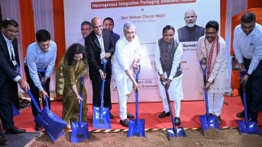 India News | Foundation Stone Laid for India's First Advanced 3D Chip Packaging Unit in Odisha's Info Valley