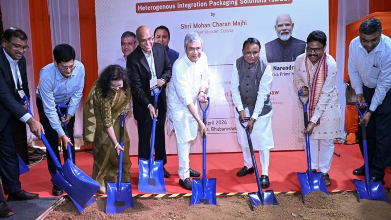 India News | Foundation Stone Laid for India's First Advanced 3D Chip Packaging Unit in Odisha's Info Valley