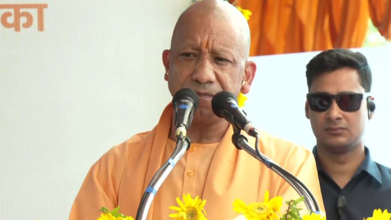 India News | Yogi Adityanath Inaugurates 'Somnath Swabhiman Yatra' in Lucknow
