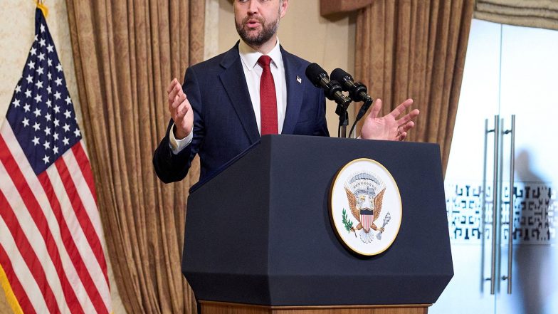 World News | Power Plants or Peace?: JD Vance to Lead 2nd Round of Iran Negotiations in Pakistan