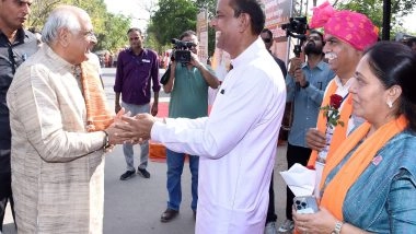 India News | Gujarat: CM Bhupendra Patel Flags off Lord Parshuram Shobha Yatra in Gandhinagar