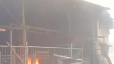 India News | Maharashtra: Fire Breaks out in Dyeing Factory in Bhiwandi