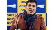 India News | AAP's Saurabh Bharadwaj Writes to Delhi LG, Demands Strict Action Against ABVP Karyakartas Who Forcibly Entered Gargi College