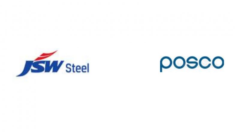 Business News | JSW Steel and POSCO Form 50:50 Joint Venture for Steel Plant in Odisha Amid South Korean President's India Visit