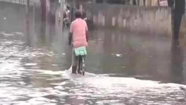 India News | Assam: Heavy Rainfall Triggers Severe Waterlogging in Guwahati; Schools Closed