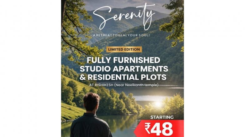 Business News | Willow Estates Rishikesh: A Premium Resort-Style Residential Community with Hilltop Living