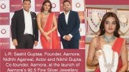 Business News | Aarnora Launches 92.5 Fine Silver Jewellery Showroom with Industry-Leading 77% Aarnora Assured Exchange Policy in Secunderabad; Inaugurated by Nidhhi Agerwal