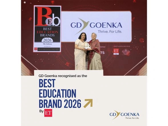 Business News | GD Goenka Recognised as 'Best Education Brand 2026' by ET Edge