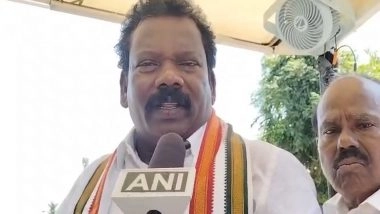 India News |  Tamil Nadu Congress President K Selvaperunthagai Slams BJP, AIADMK for IT Raids at His Residence