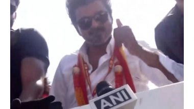 India News | TVK Chief Vijay Holds Massive Roadshow Panchatti Area to Garner Support for Tamil Nadu Polls