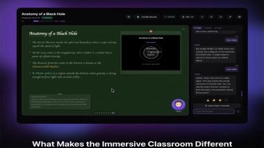 Business News | India's First AI Classroom That Refuses to Move On Until You Understand -- And It's Free