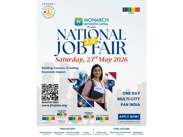 Business News | JITO JOBS Launches One of India's Largest Hiring Drives with 50,000+ Candidates Across 108 Cities