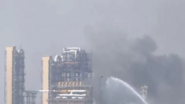 India News | Rajasthan: Fire Breaks out at Refinery-cum-Petrochemical Complex in Balotra, Dousing Ops Underway