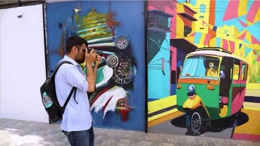 India News | From Blue Streets to Graffiti: India's Cities Redefine Identity Through Art