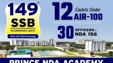 Business News | Inside an Institute Where NDA Preparation Starts from Class 6 - India's Best NDA Academy, Prince NDA Academy