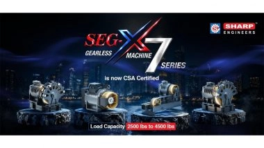 Business News | Sharp Engineers Elevates 'Make in India' with Nation's First CSA-Certified Gearless Lift Machine