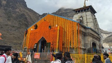 India News | 51 Quintals of Flowers, Blankets of Snow: Kedarnath Set for Divine Opening on April 22