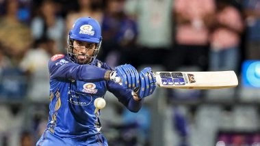 Sports News | Tilak Varma Becomes Joint-fastest IPL Centurion for Mumbai Indians