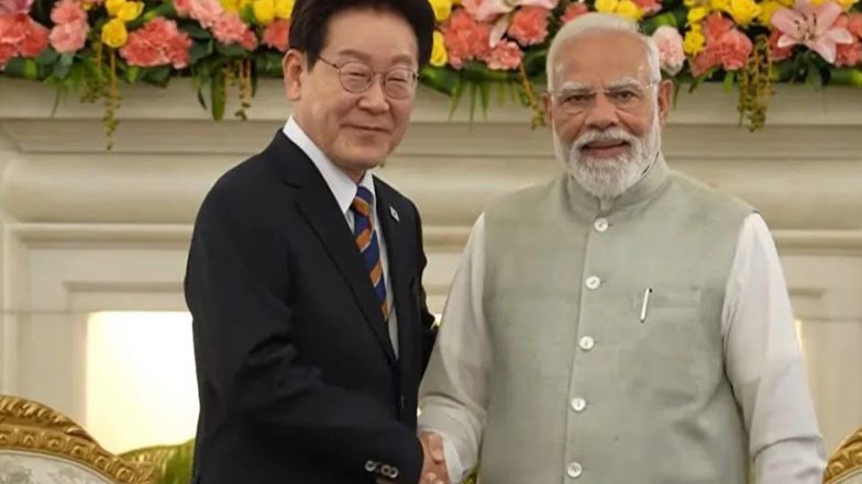 World News | India, South Korea Strengthen Cooperation on Sustainability, Climate Action and Marine Ecosystems
