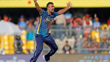Sports News | PCB Ban Dasun Shanaka for One Year After Sri Lankan Cricketer Opts out of PSL, Later Joins IPL