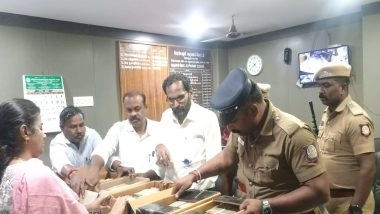 India News | Tamil Nadu: Rs 2.44 Cr Cash Seized from DMK Functionary Near Perambalur