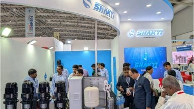 Business News | Advanced Industrial Pumping Solutions by Shakti Pumps Take Center Stage at Plumbex India 2026